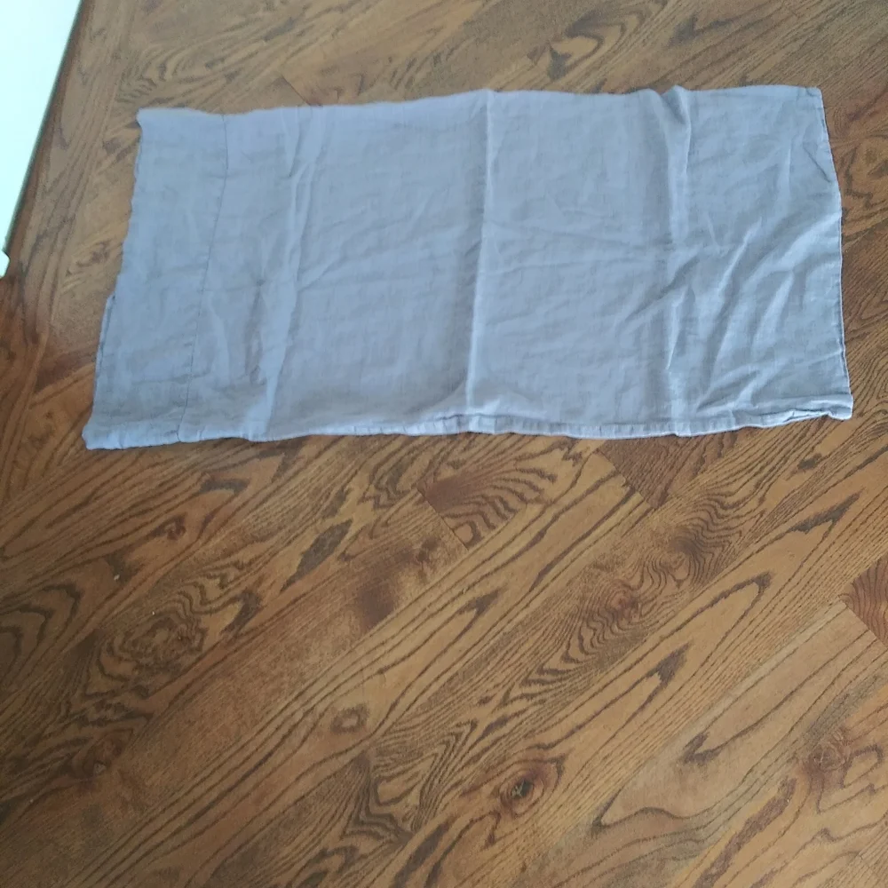 Restoration Hardware Linen Purple King Pillow Case